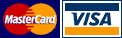 we accept Mastercard and Visa