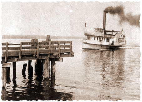 picture of steamboat at Lodi Point