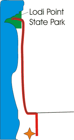 image: Map of trail